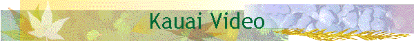 Kauai Video